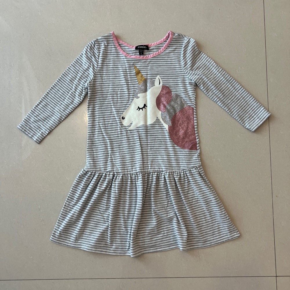 Unicorn 🦄 Striped Dress